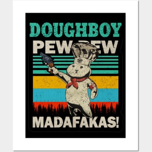 VINTAGE DOUGHBOYS PEW PEW Posters and Art